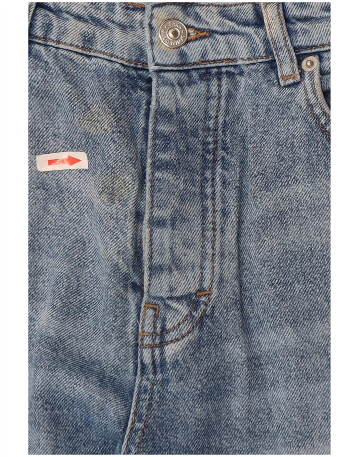 Женские свободные джинсы Zara EU 38, маленькие W28 L27, синие