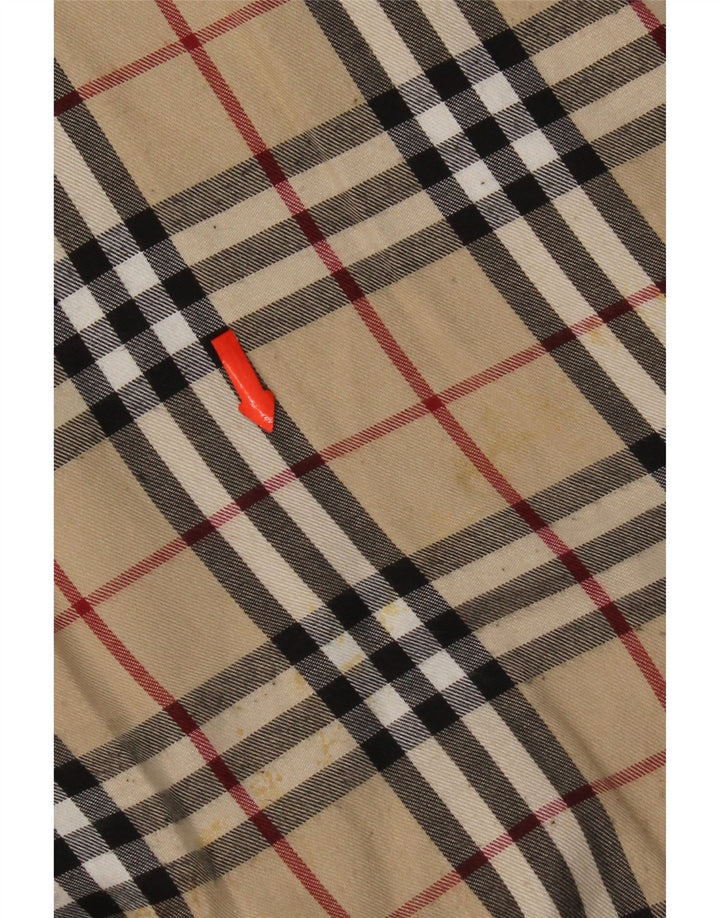 Куртка-ветровка Burberry для мальчиков 15-16 лет Бежевый хлопок