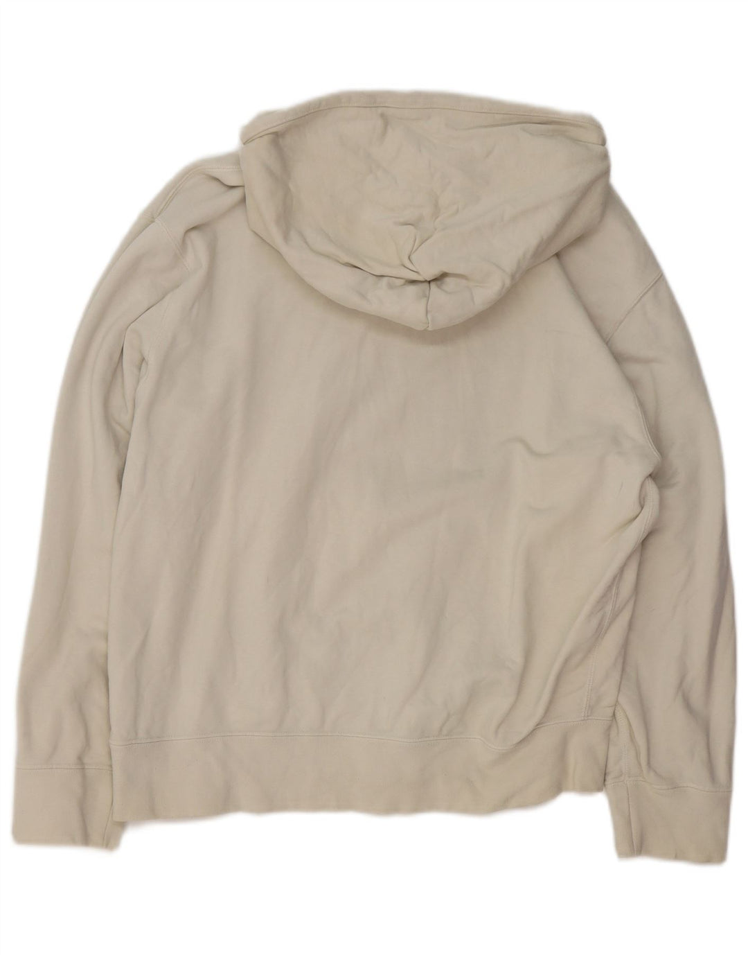 Женский джемпер с капюшоном ADIDAS UK 14, средний цвет, белый хлопок, белый