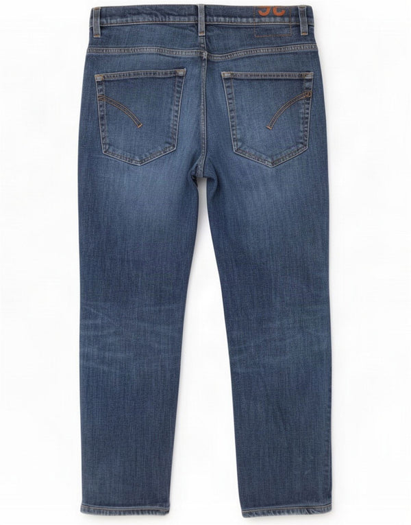 Dondup Мужские укороченные джинсы-морковки Brighton W38 L25 Синие