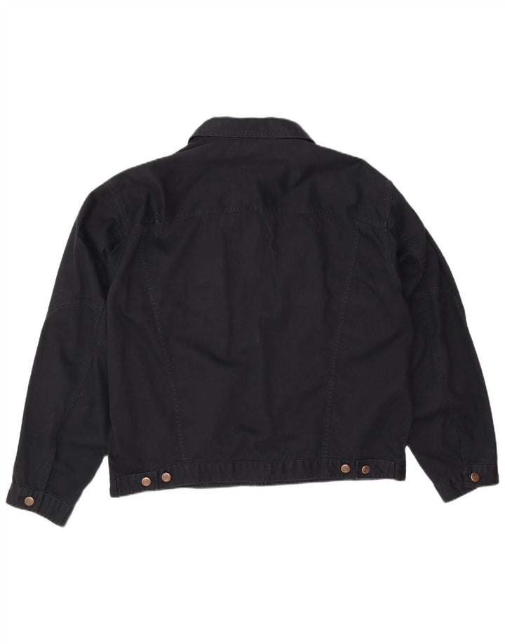 Мужская джинсовая куртка Marlboro Classics UK 44 2XL Темно-синяя, хлопок