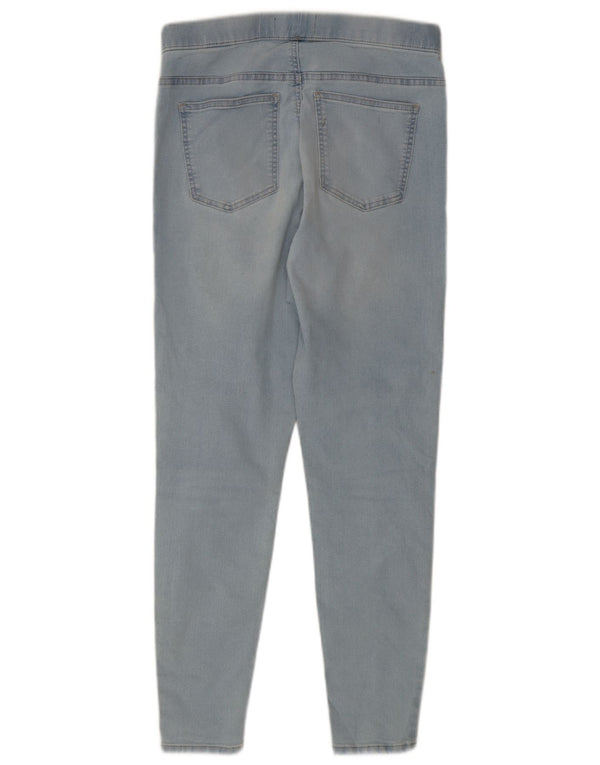 Женские джинсы джеггинсы Marks & Spencer UK 14, большие, W34 L28, синие, хлопок