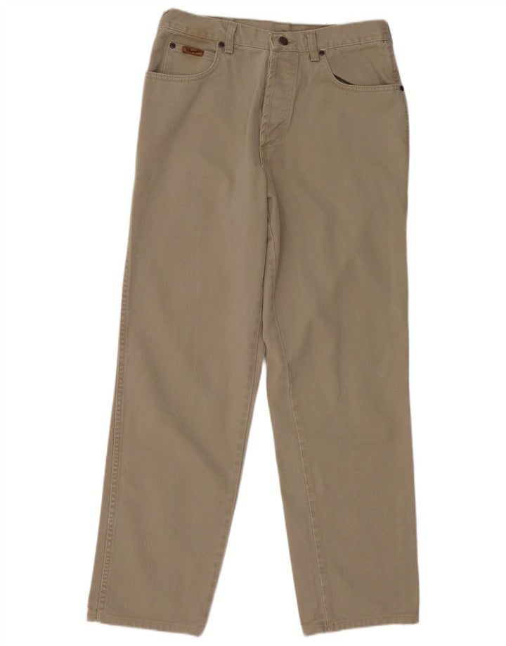 Джинсы мужские прямые Wrangler W30 L30 бежевые