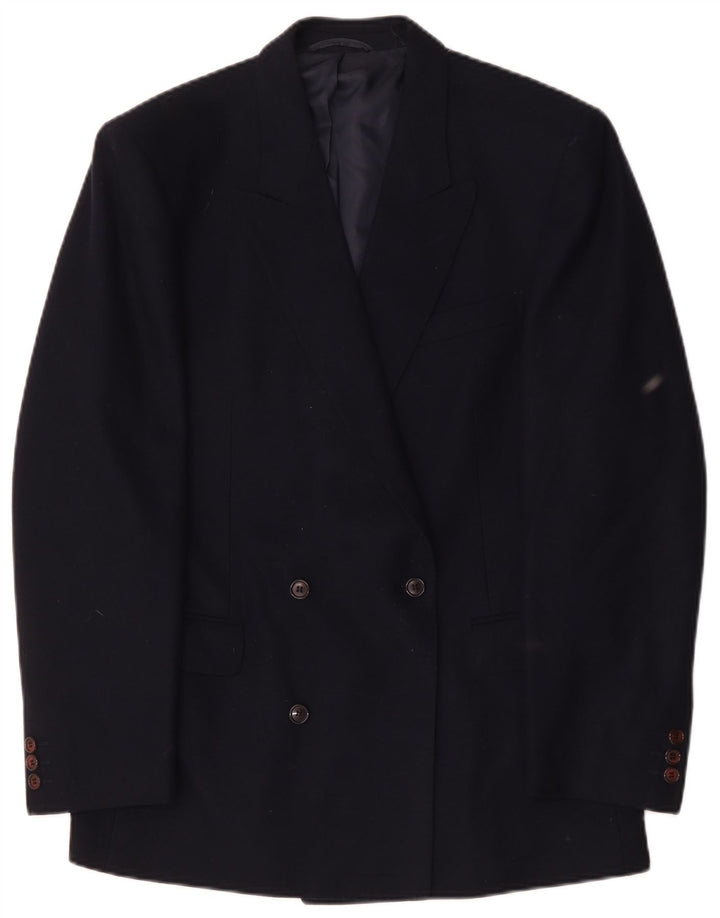 Мужской двубортный пиджак Jvlivs IT 48 Medium Navy Blue Wool