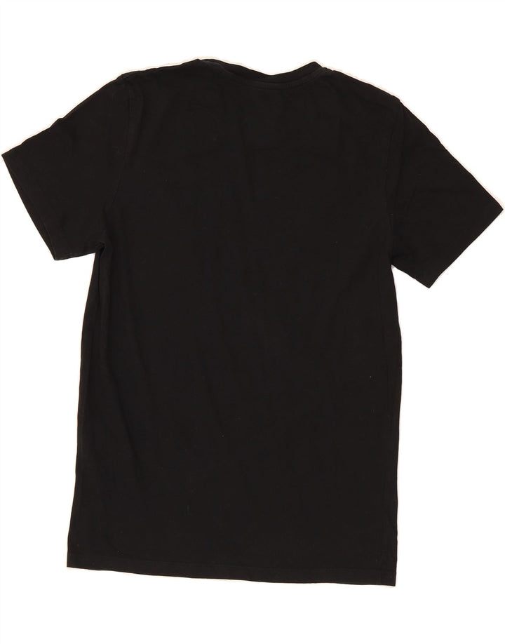 JACK & JONES Mens Graphic T-Shirt Top Medium Black Cotton Vintage Jack & Jones and Second-Hand Jack & Jones from Messina Hembry 