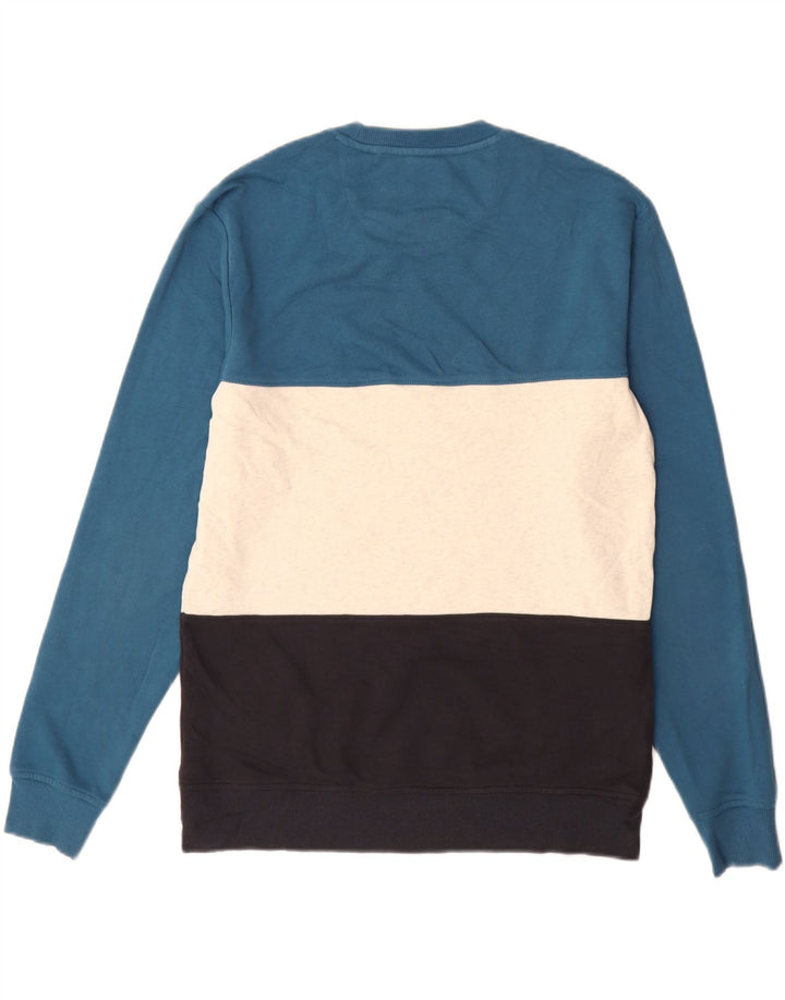 Мужской свитшот Penguin, джемпер среднего размера, хлопок в разноцветную полоску