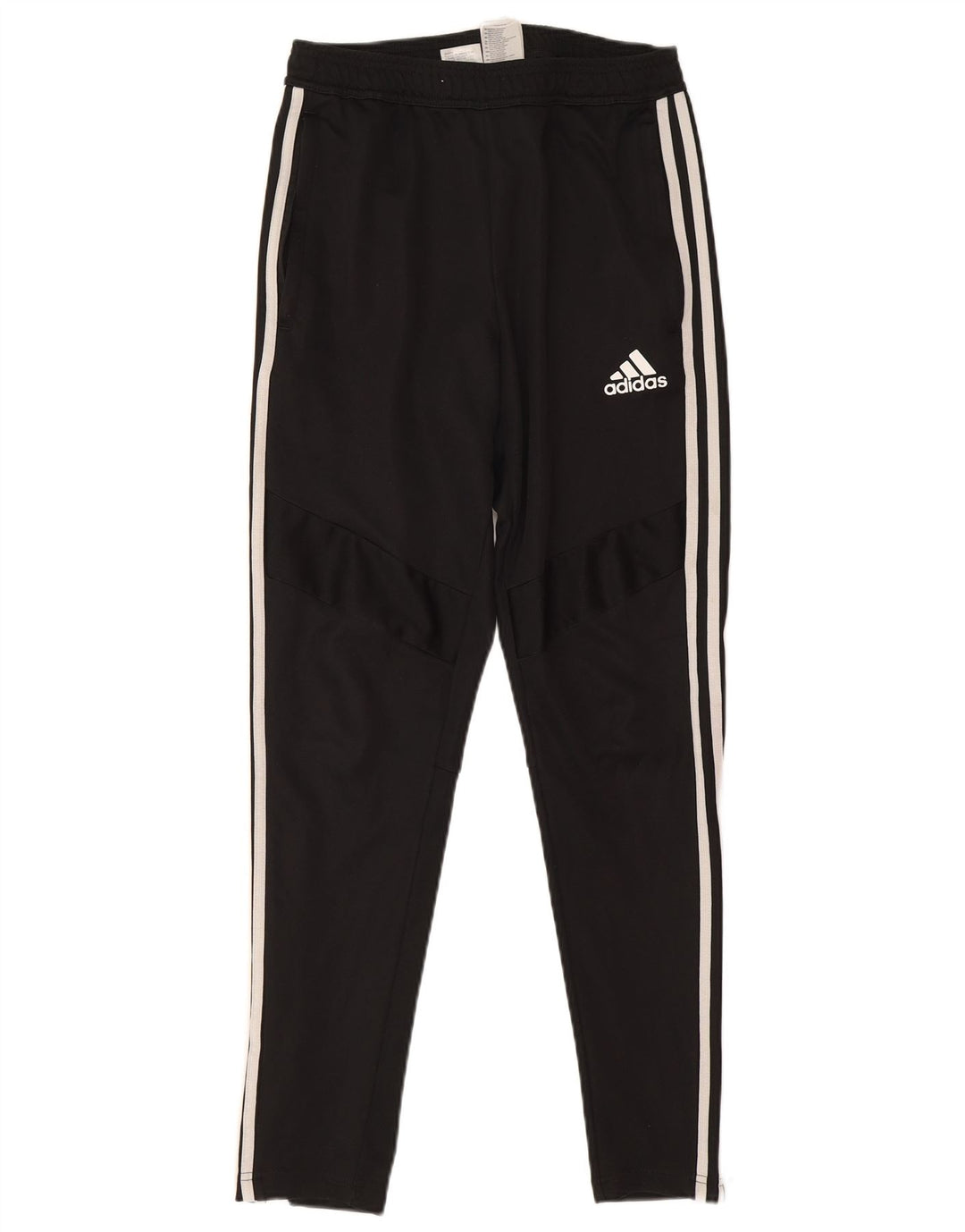 Женские спортивные брюки Adidas UK 8, маленькие черные из полиэстера