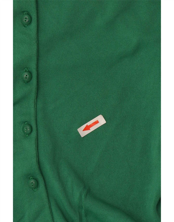 Женский кардиган Zara UK 12, средний зеленый вискоза