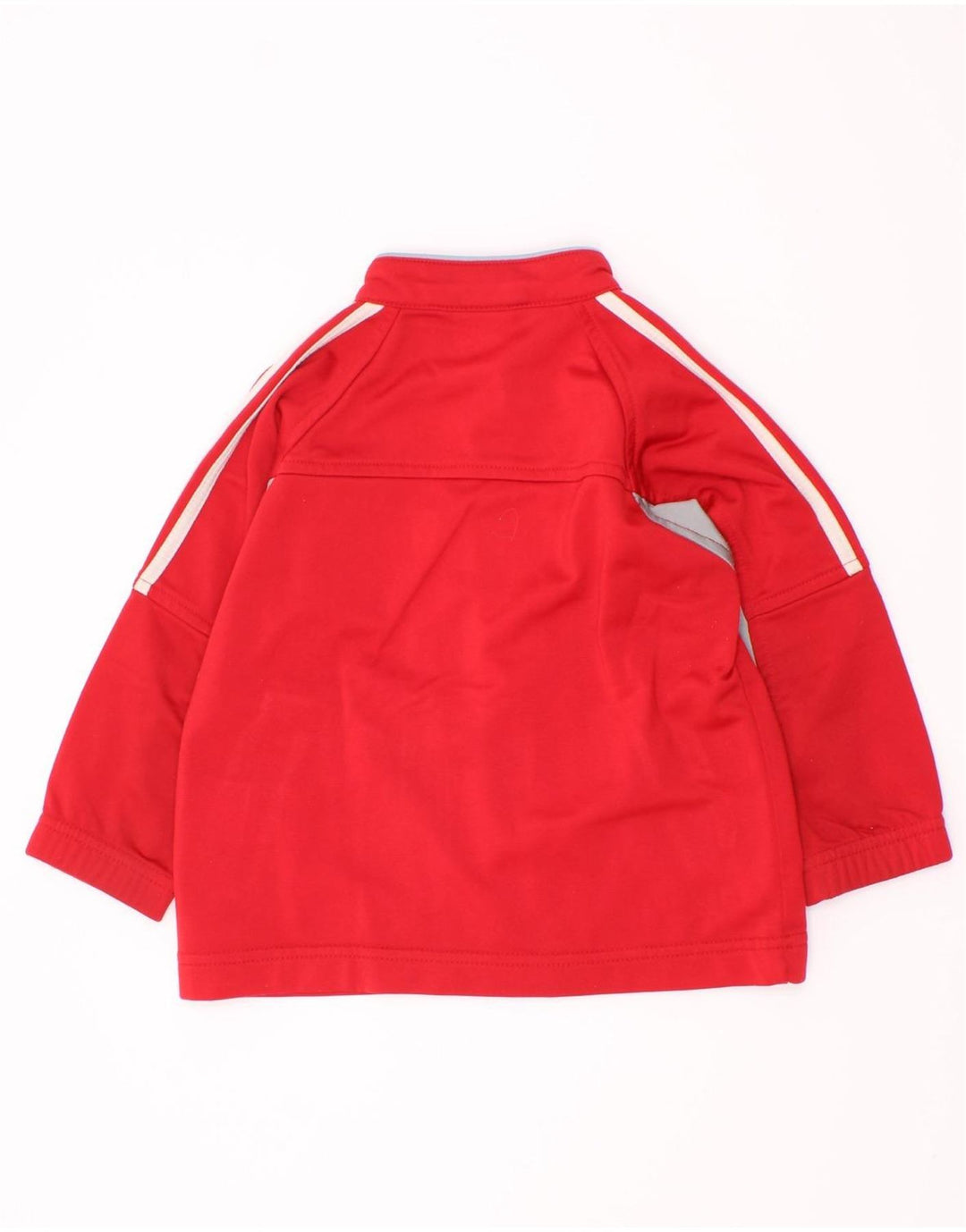 Спортивный костюм Adidas для маленьких мальчиков, верхняя куртка 12-18 месяцев, красный полиэстер