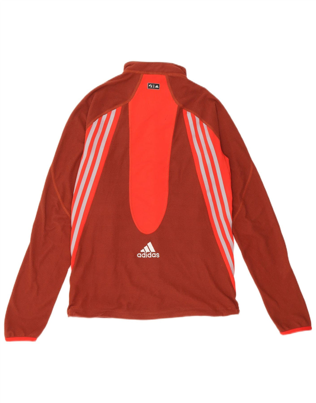 Женский спортивный костюм Adidas Top Jacket UK 12, средний коричневый, полиэстер с цветными блоками