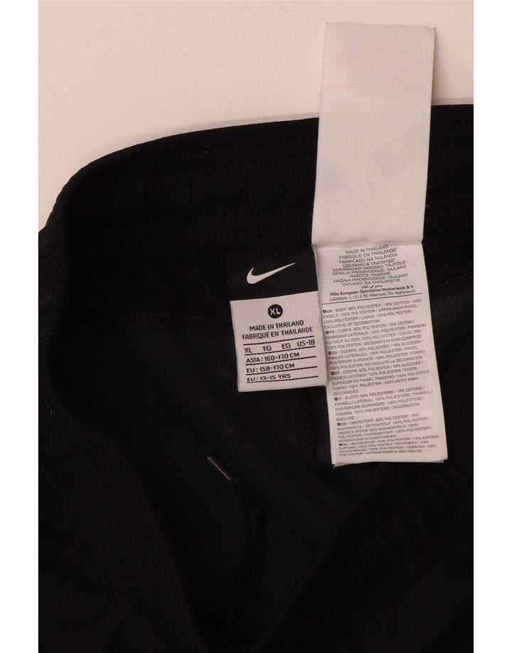 Спортивные шорты Nike для мальчиков 13–14 лет XL, черный полиэстер