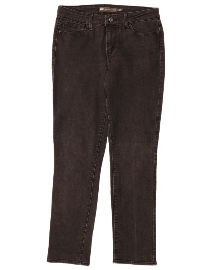 Женские узкие джинсы Levi's Demi Curve со средней посадкой, США 8, средние W29 L32, серые