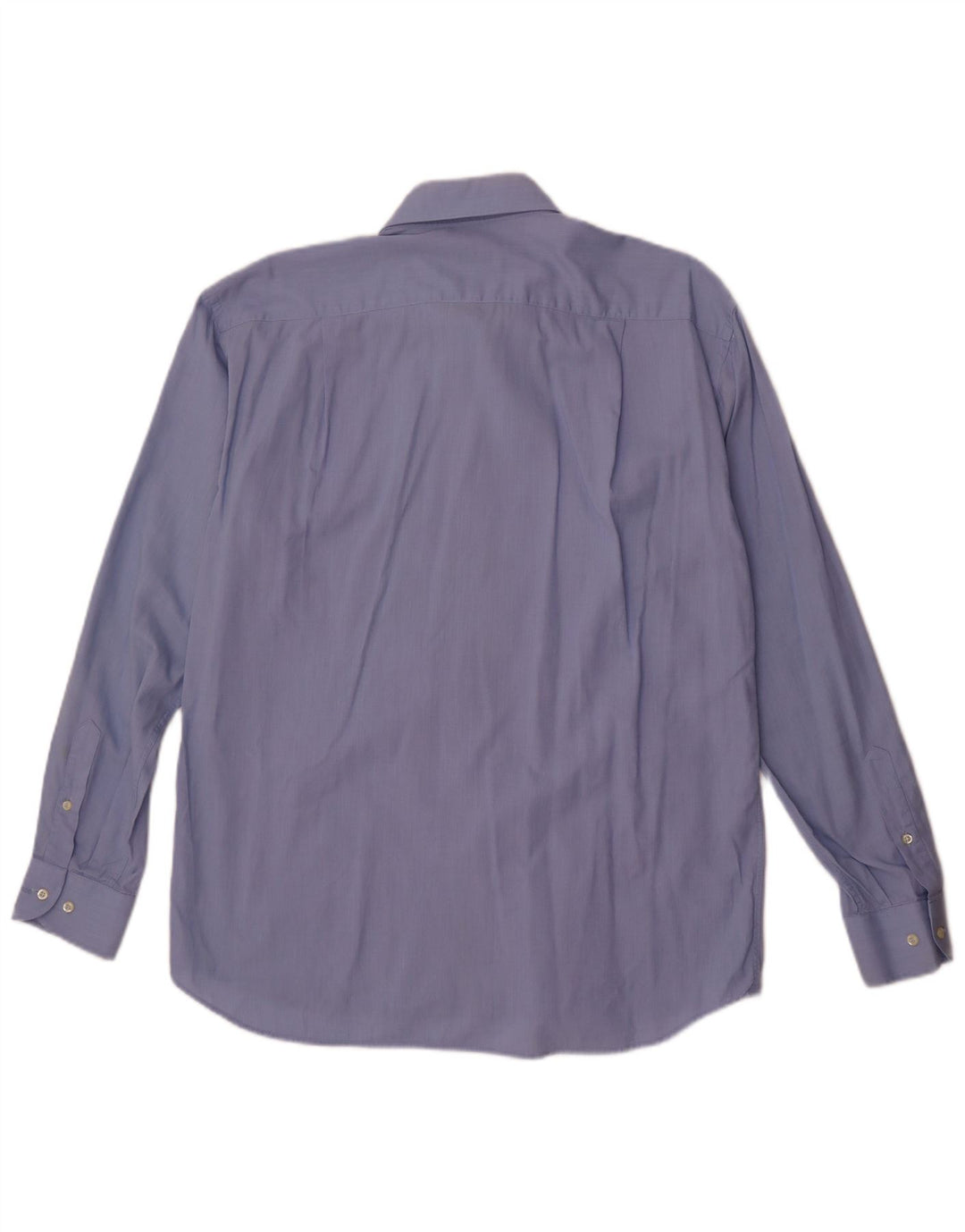 Мужская рубашка Roccobarocco, размер 42, 16, 1/2, большая, синяя, хлопковая