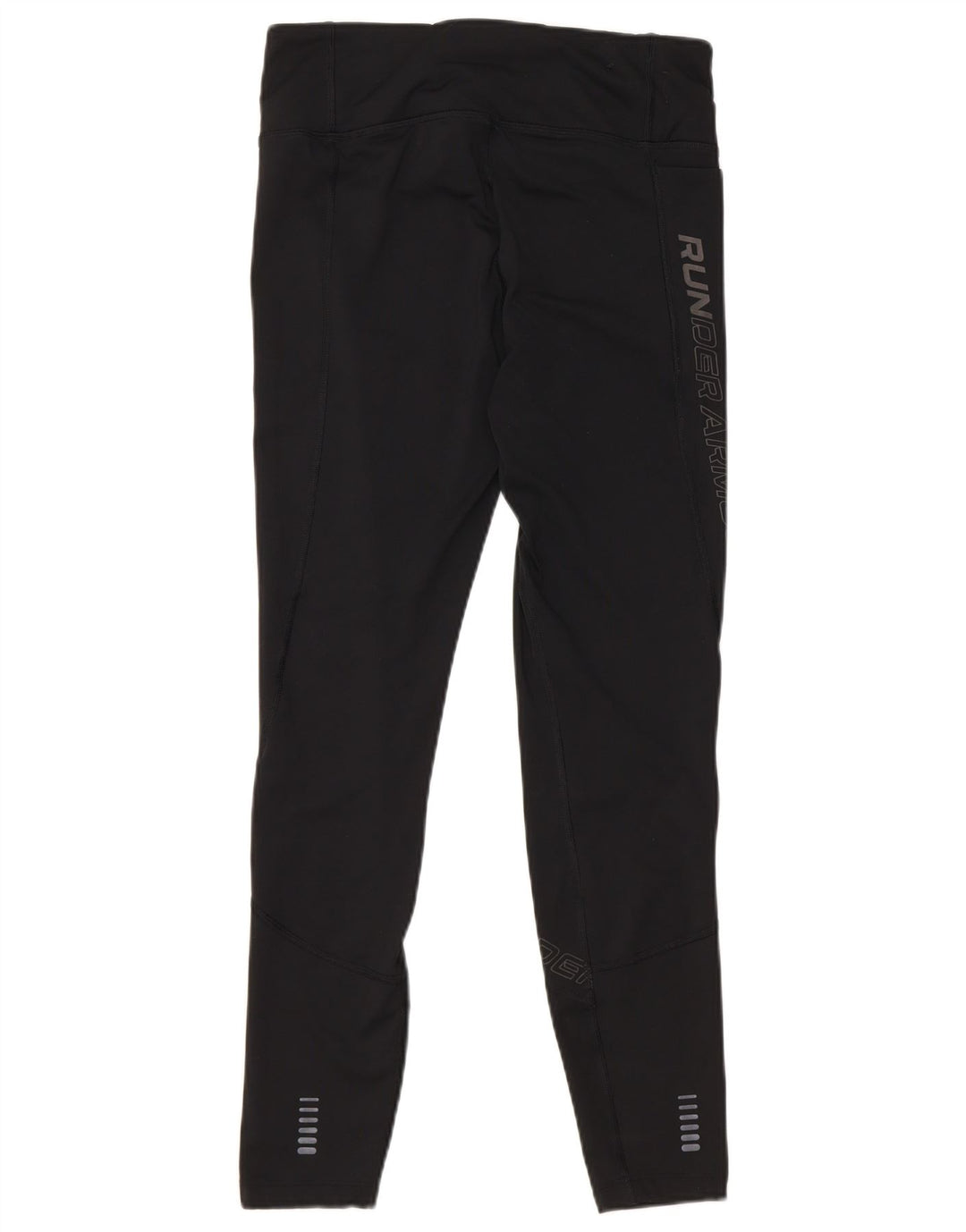 Женские леггинсы-капри с рисунком Cold Gear UK 12, средний черный Under Armour