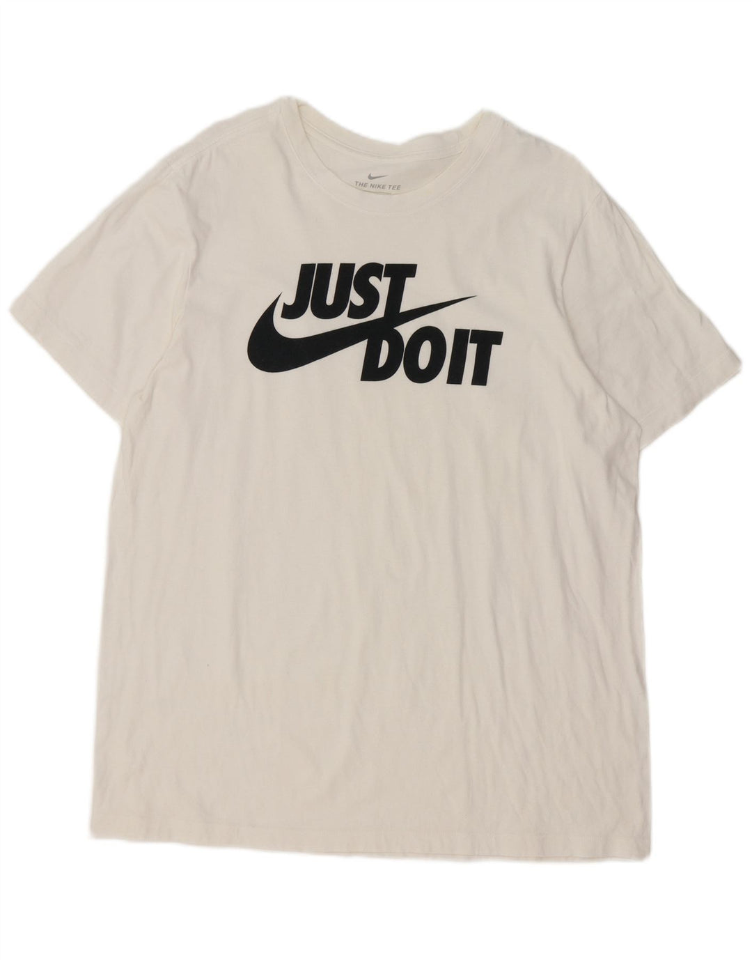 Мужская футболка с рисунком Nike, большой белый хлопок