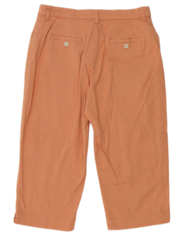 Lee женские капри с высокой талией США 14 XL W31 L18 оранжевый хлопок