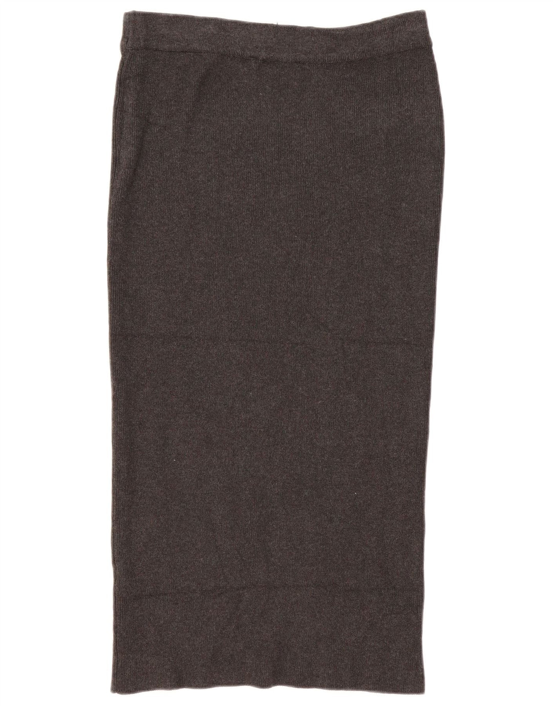 Женская трикотажная прямая юбка Zara Medium W28 Серая вискоза