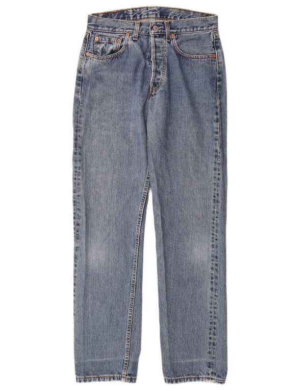 Мужские прямые джинсы LEVI'S 517 W30 L32 синие, хлопок