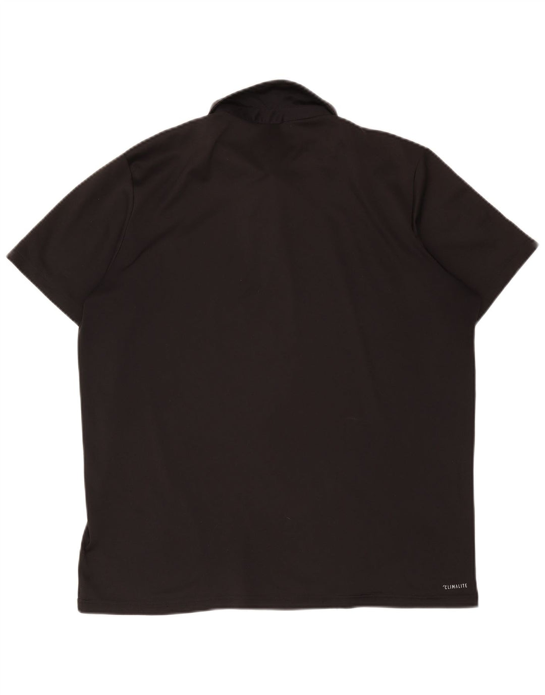 Мужская рубашка поло Adidas Climalite XL, черный полиэстер