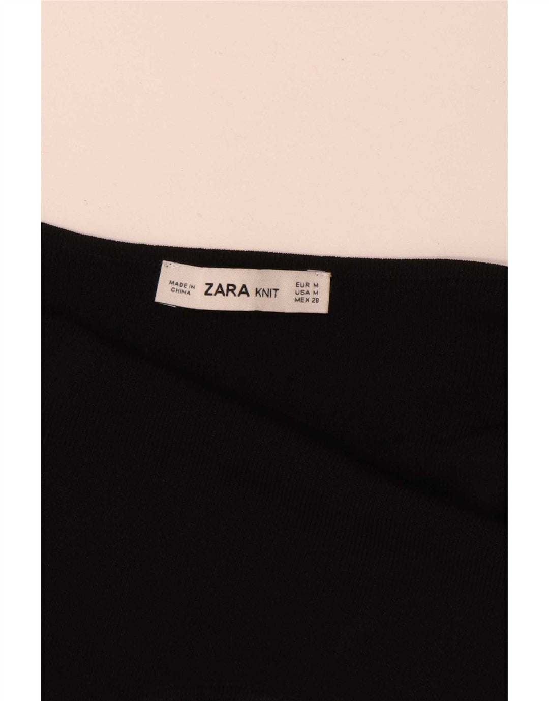 Женское боди с лямкой на бретельках Zara UK 12, средний черный, вискоза