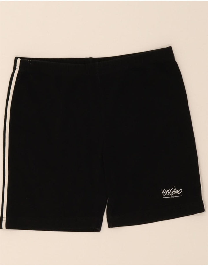 MOSSIMO Womens Sport Shorts UK 14 Large  Black Cotton Vintage Mossimo and Second-Hand Mossimo from Messina Hembry 