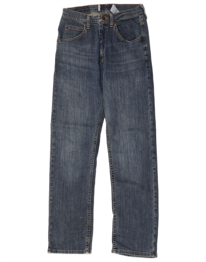 Мужские прямые джинсы Wrangler W28 L30 синие, хлопок