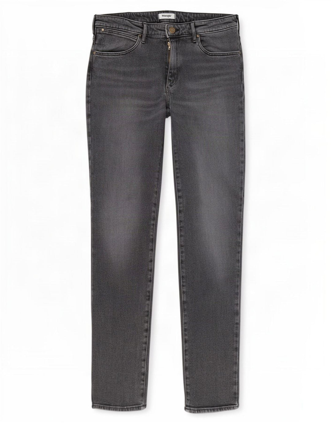 Мужские узкие джинсы Wrangler W32 L32, серый хлопок