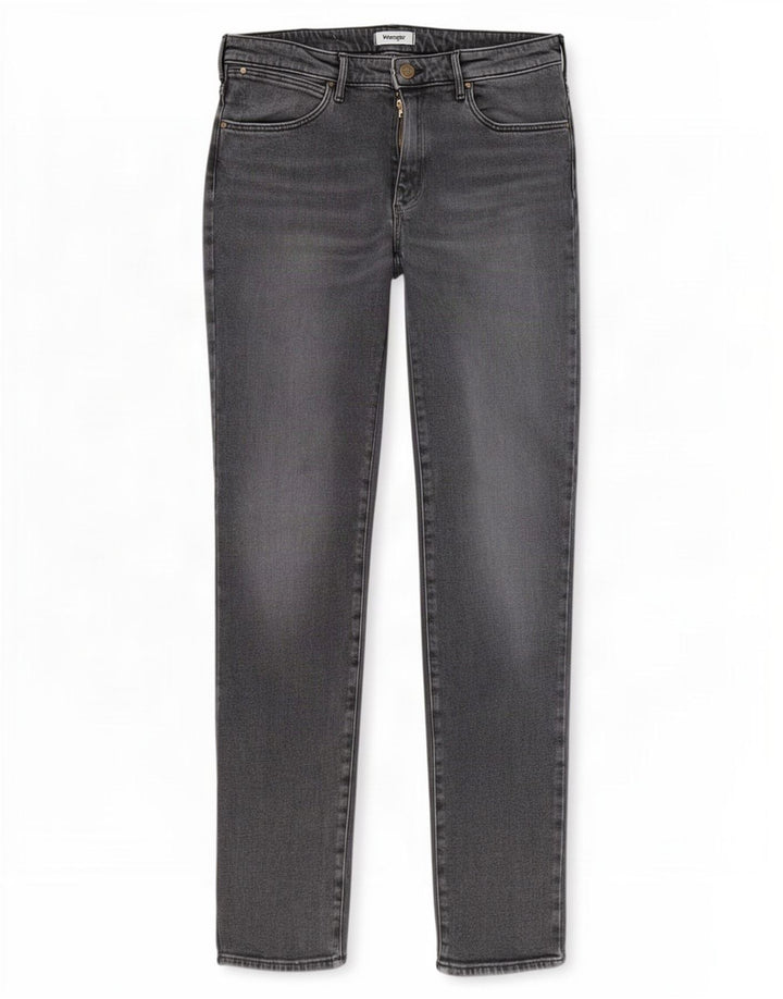 Мужские узкие джинсы Wrangler W32 L32, серый хлопок