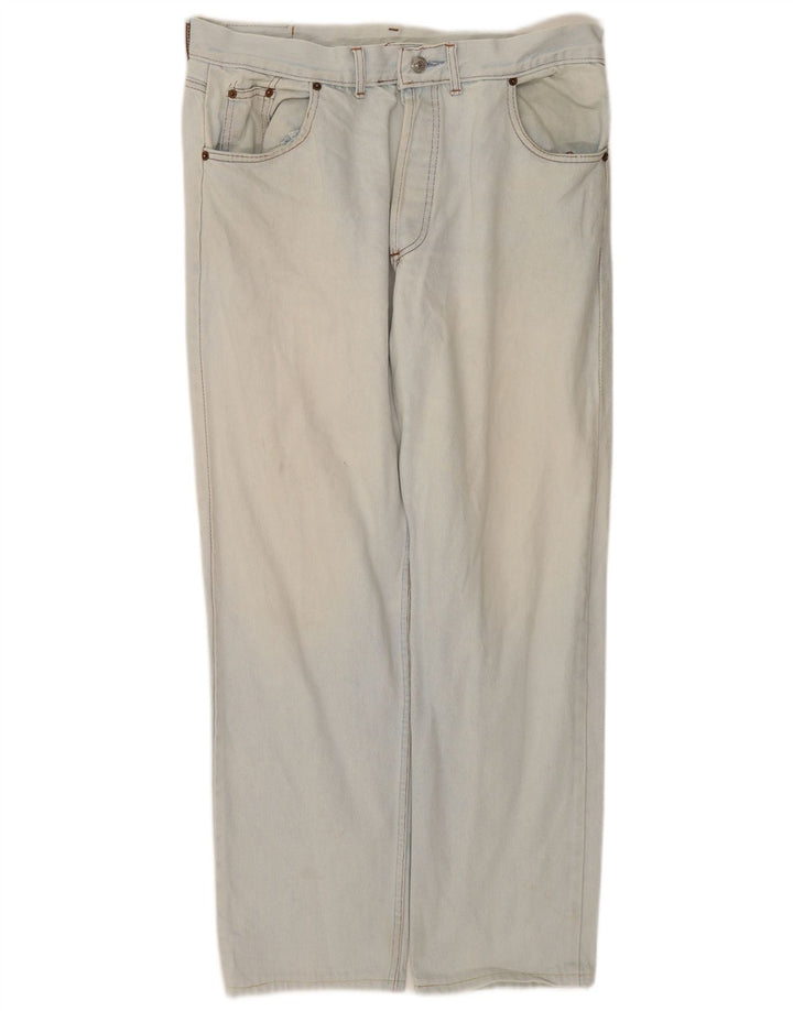 Мужские прямые джинсы Levi's 501 W32 L30 синие