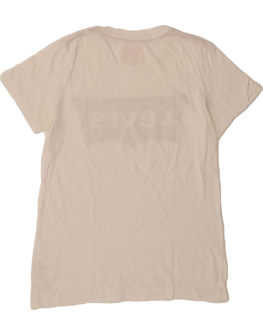LEVI'S Girls Graphic T-Shirt Top 15-16 Years White Vintage Levi's and Second-Hand Levi's from Messina Hembry 