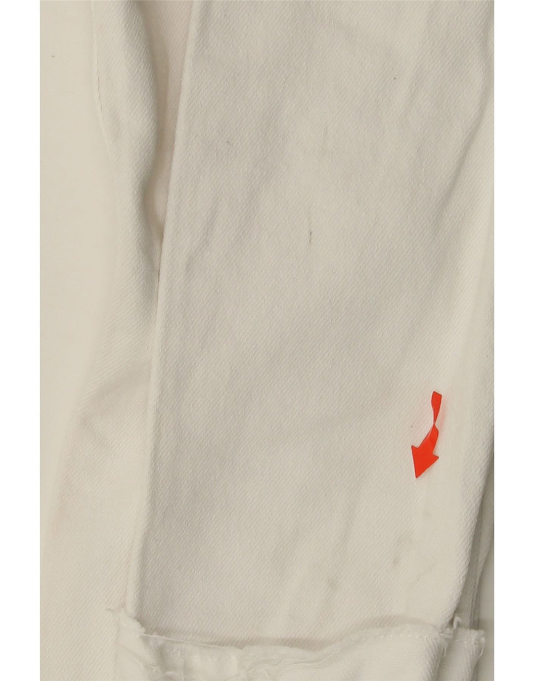 HOLLISTER Женские потертые джинсы скинни с низкой талией W26 L28 Белый хлопок