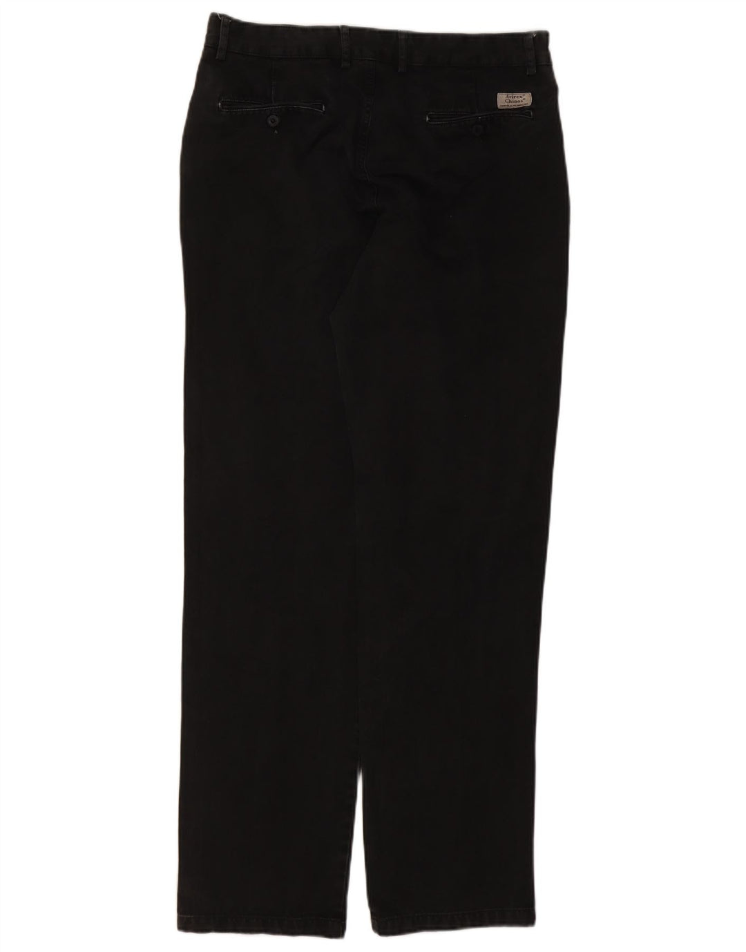 Мужские прямые брюки-чиносы AVIREX W36 L33, черные, хлопковые