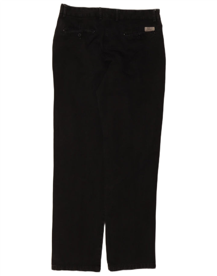 Мужские прямые брюки-чиносы AVIREX W36 L33, черные, хлопковые