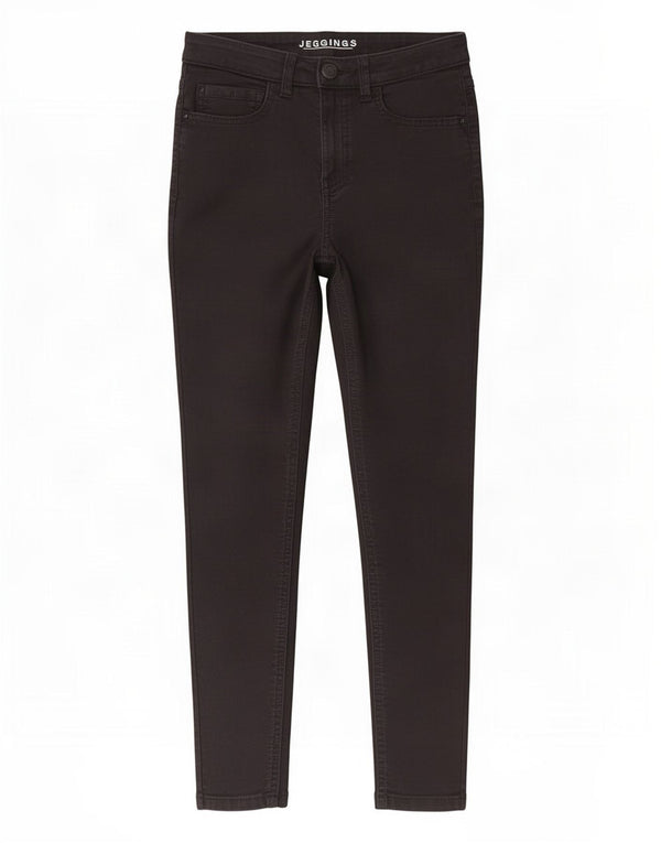 Женские укороченные джинсы джеггинсы Marks & Spencer UK 10, маленькие W28 L26, черные