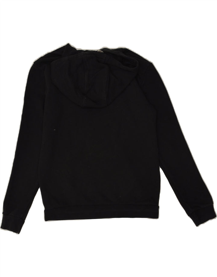 ADIDAS Boys Graphic Hoodie Jumper 11-12 Years Black Cotton | Vintage Adidas | Thrift | Second-Hand Adidas | Used Clothing | Messina Hembry 