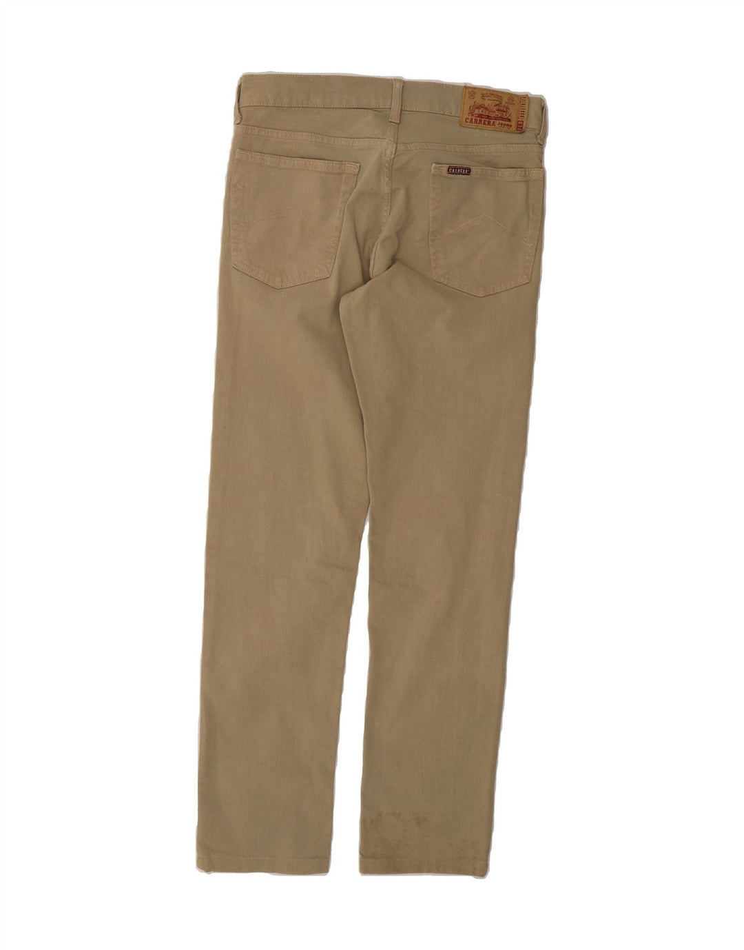 CARRERA Mens 700 Regular Casual Trousers W32 L30 Beige Vintage Carrera and Second-Hand Carrera from Messina Hembry 