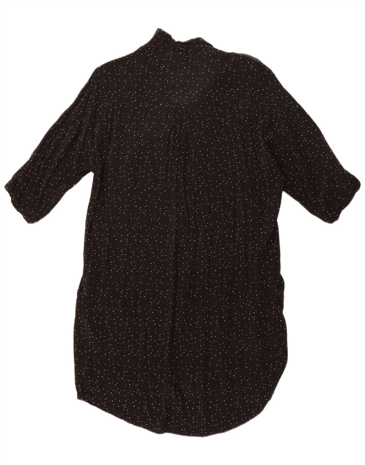 Женское платье-футляр оверсайз Whistles UK 14, средний черный в крапинку