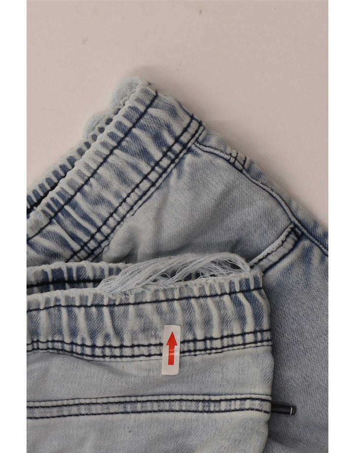 Женские джинсовые шорты Zara большие W32 синие