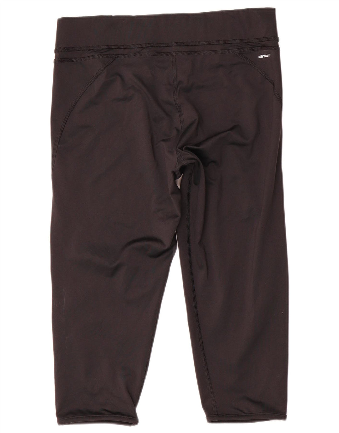 Женские леггинсы-капри Adidas Climalite UK 16/18, большой черный полиэстер