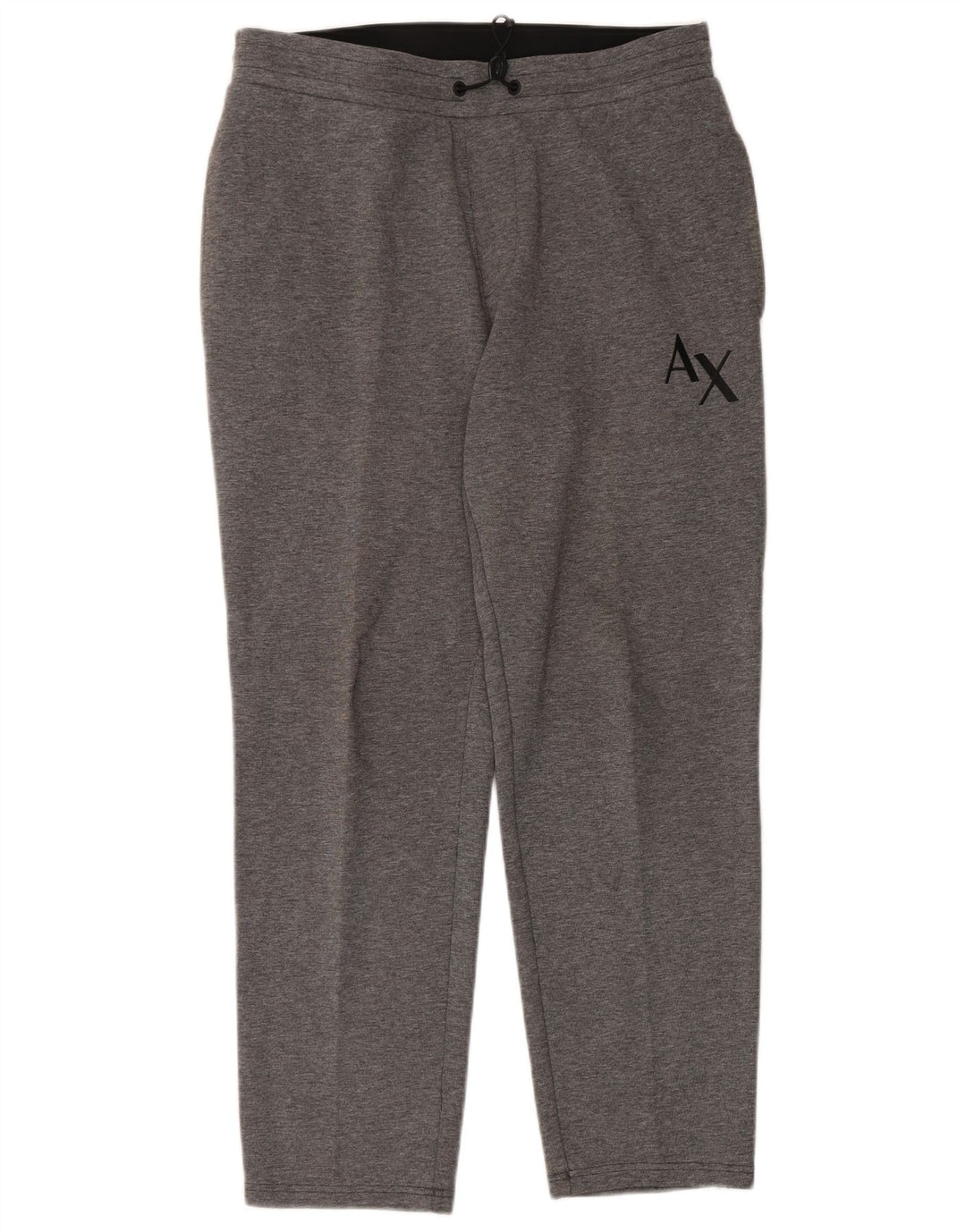 Мужские спортивные брюки Armani Exchange из хлопка среднего серого цвета