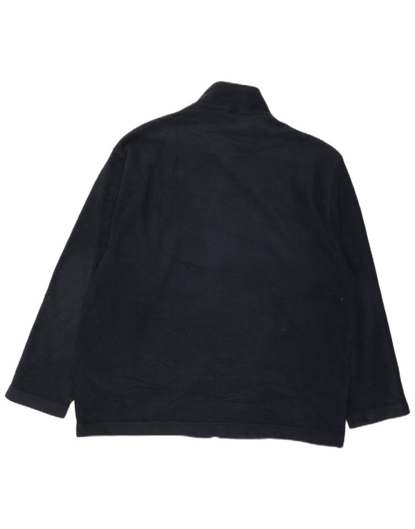 Мужская флисовая куртка Marks & Spencer UK 44 XL темно-синяя, полиэстер
