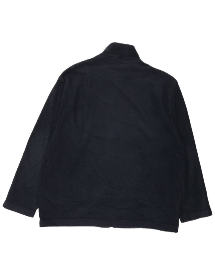 Мужская флисовая куртка Marks & Spencer UK 44 XL темно-синяя, полиэстер