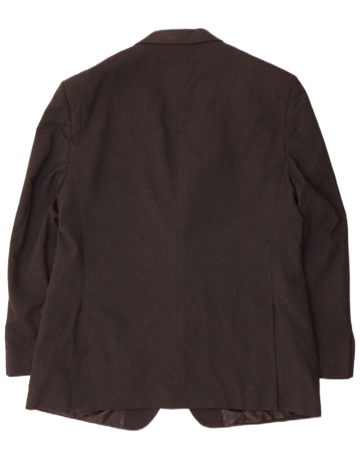 Мужской пиджак на двух пуговицах Marks & Spencer UK 44 XL, серый полиэстер