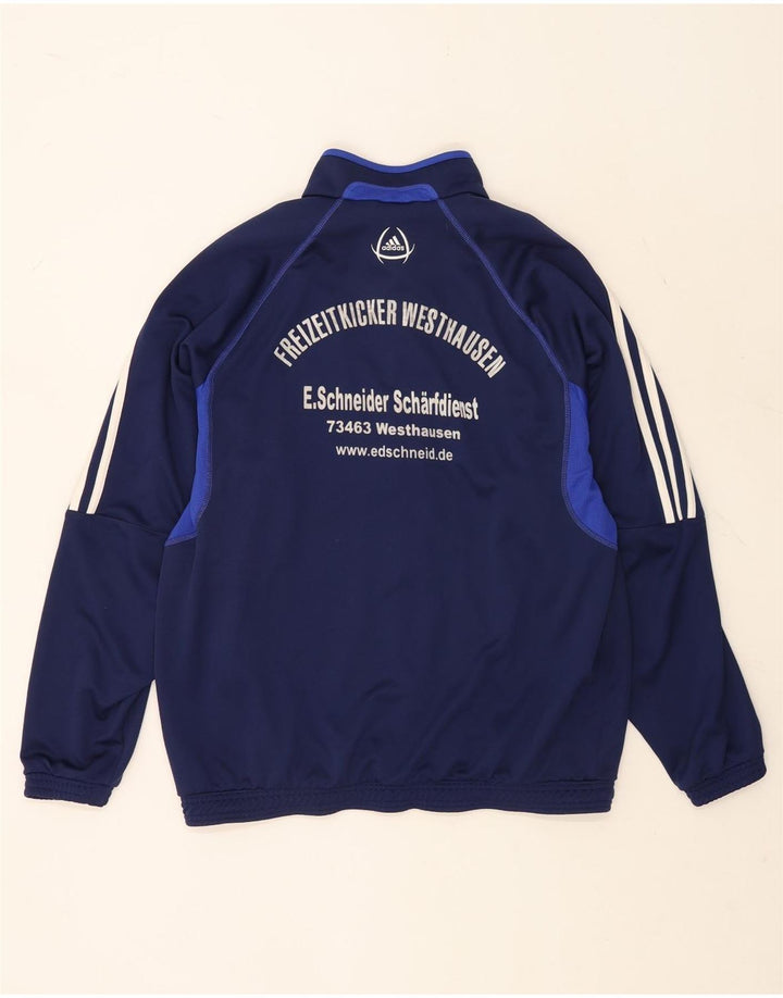 Adidas Mens Climacool Tracksuit Top Jacket UK 42/44 Большой Темно-Синий