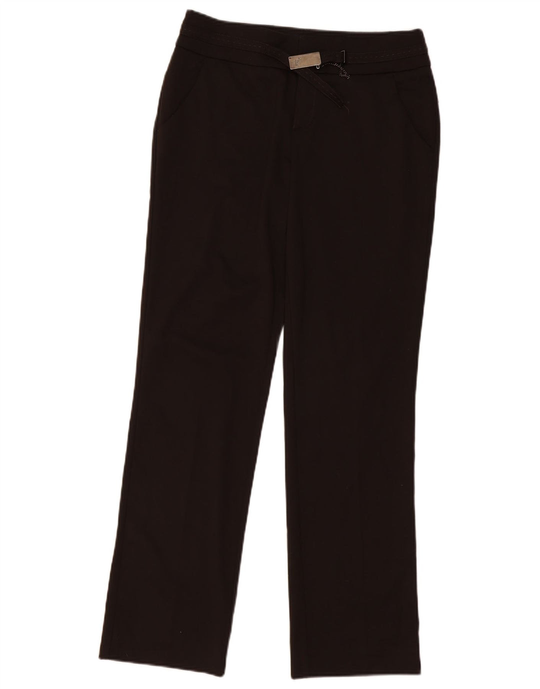 TRUSSARDI Женские повседневные брюки Bootcut IT 44 Medium W32 L31 Коричневые