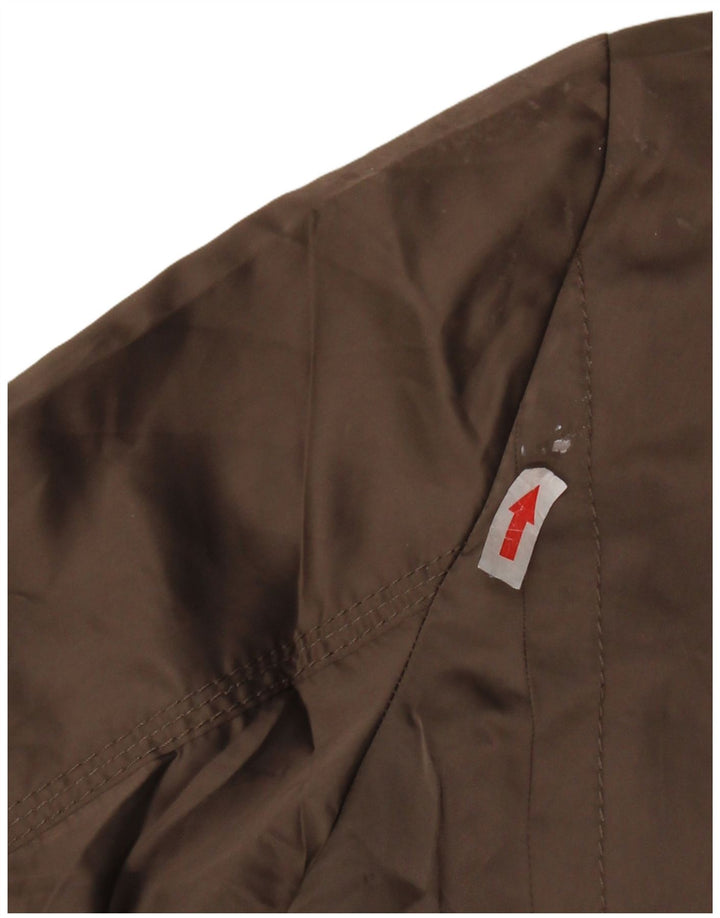 Женская парка Marks & Spencer Autograph UK 14, средний цвет хаки, полиэстер