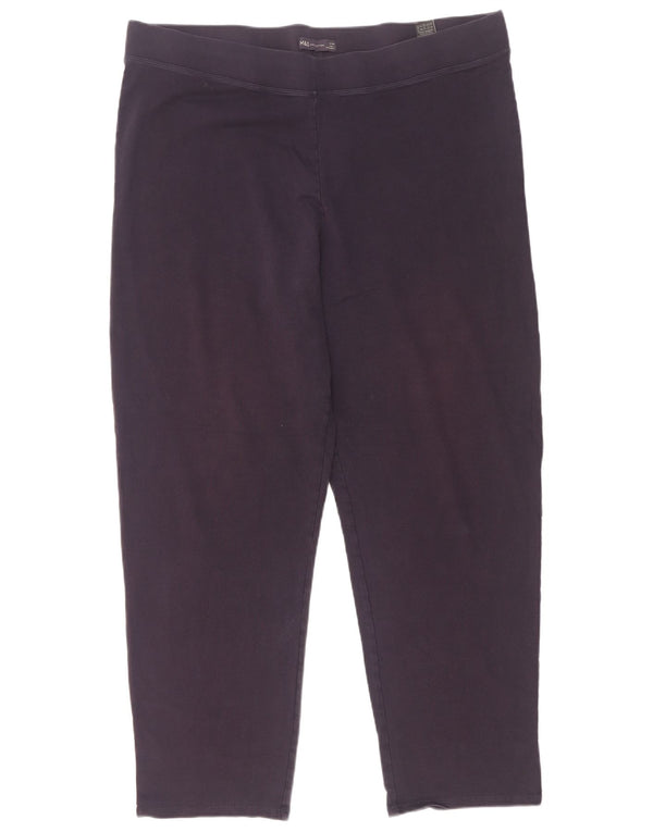 Женские леггинсы Marks & Spencer UK 22 3XL, темно-синие, хлопок
