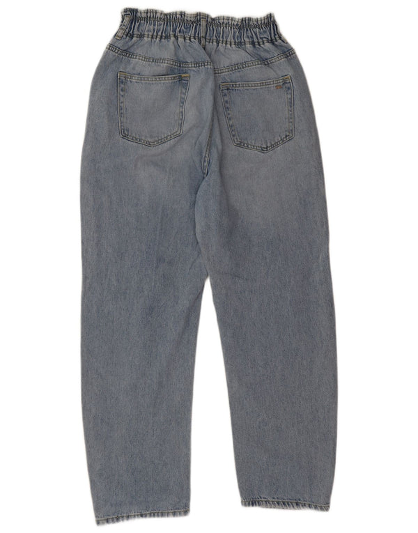 Женские зауженные джинсы с высокой талией Zara EU 40 Medium W30 L28 Синие