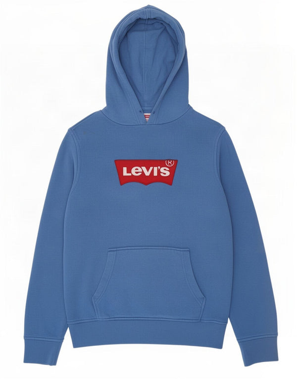 Мужской джемпер с капюшоном Levi's, маленький синий