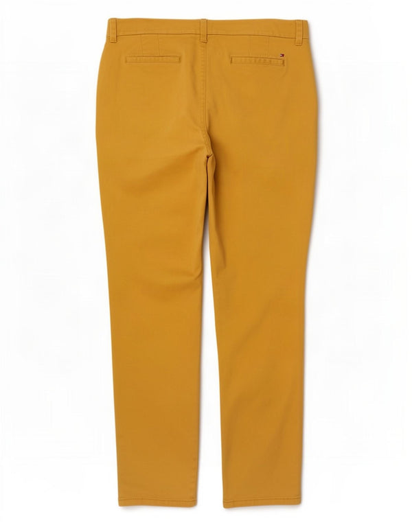 Женские брюки чинос Tommy Hilfiger US 12, большие W34 L31, желтые